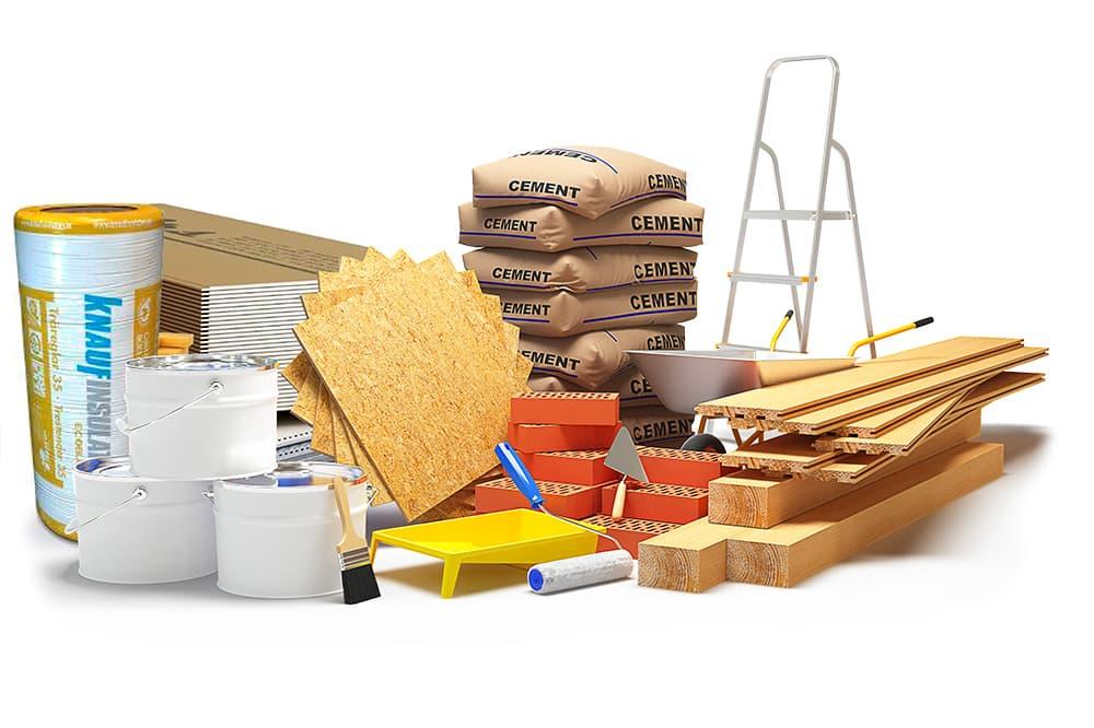 Materiály pro interiér